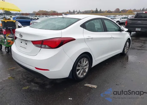 2016 Hyundai Elantra Se из США, поврежденный, VIN 5NPDH4AE6GH657541